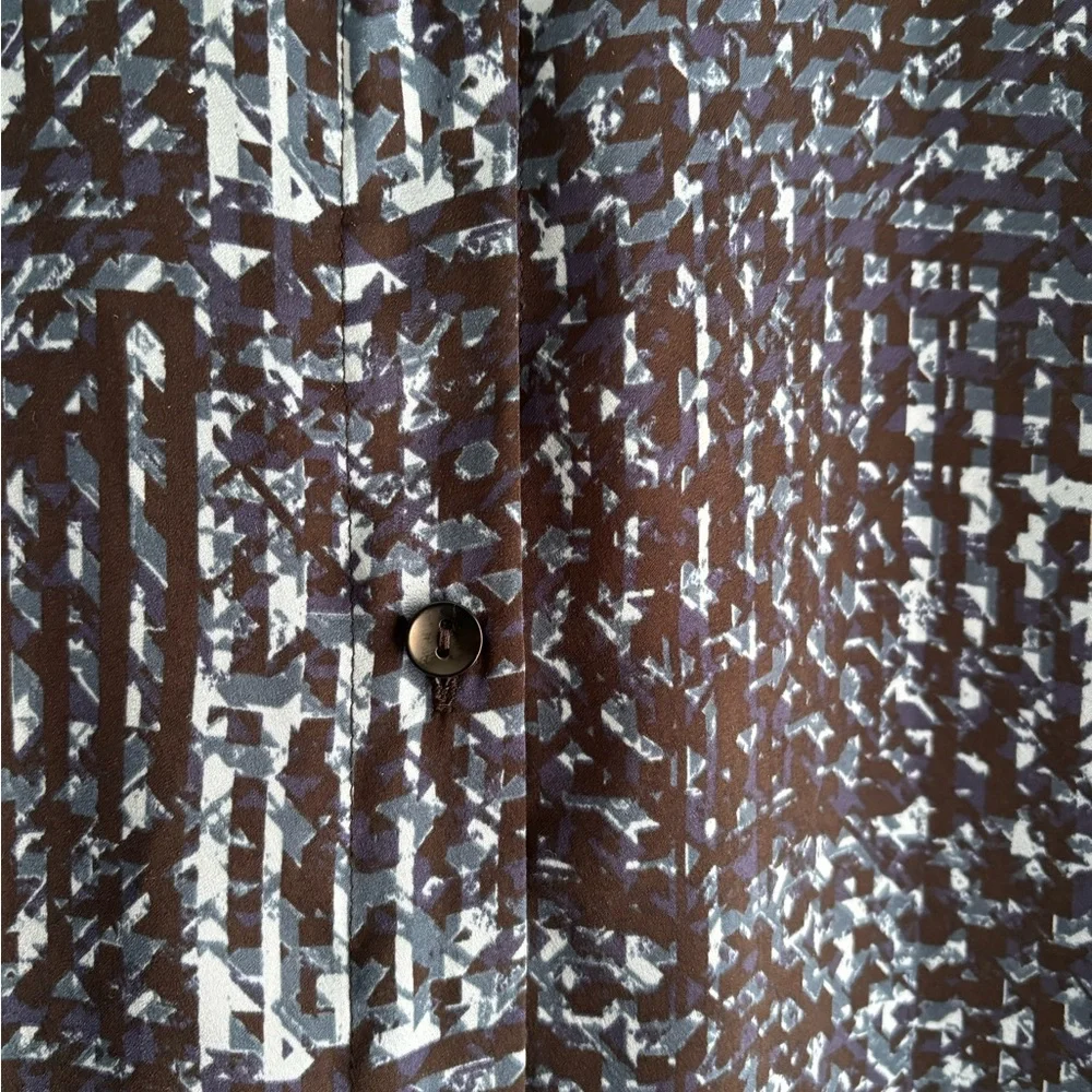 Zac & Rachel Monochrome Patterned Button Down Shirt - Picture 2 of 9